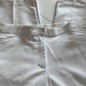Ruby Rd. White Ankle Pants